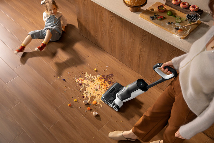 Roborock F25 ACE product in gebruik