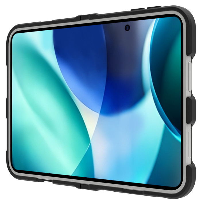 BlueBuilt Protective Back Cover met MagSafe iPhone Duo Zwart voorkant