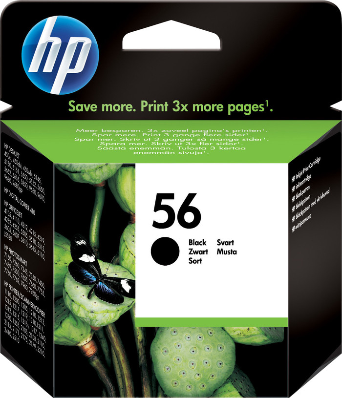 HP 56 Cartridge Black Main Image