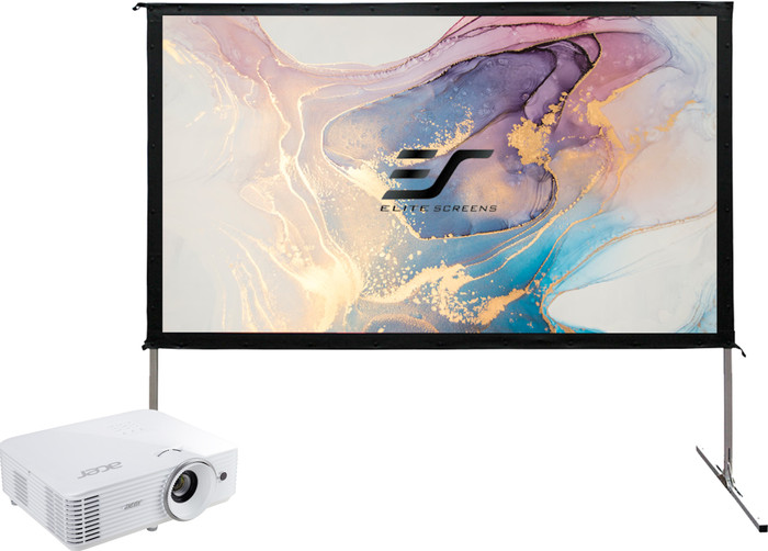 Acer H6546Ki + Elite Screens Yard Master 2 100" Main Image