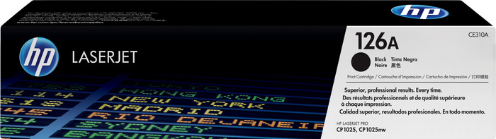 HP 126A Toner Cartridge Black Main Image