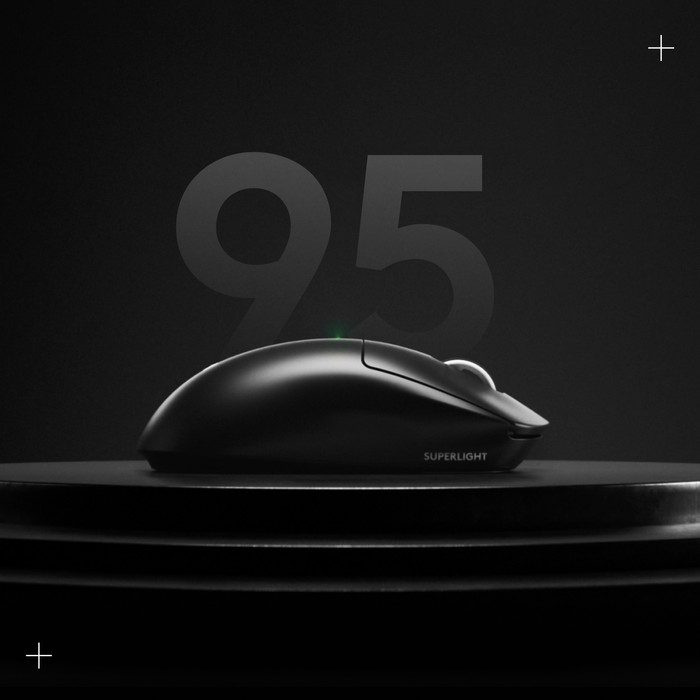 Logitech G PRO X Superlight 2 LIGHTSPEED Wireless Gaming Mouse Black visual supplier
