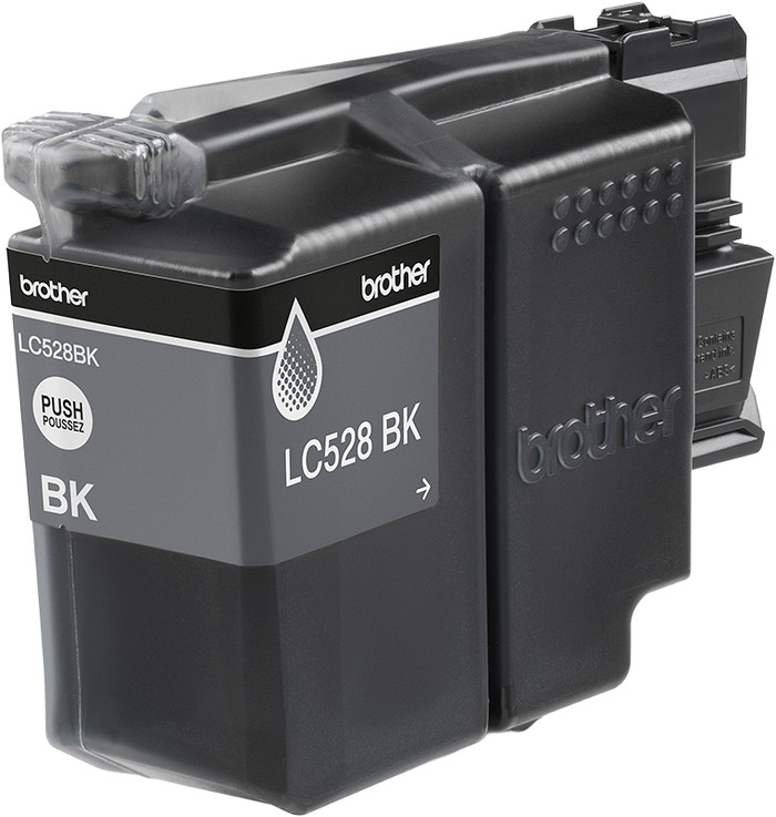 Brother LC-528 cartridge zwart binnenkant