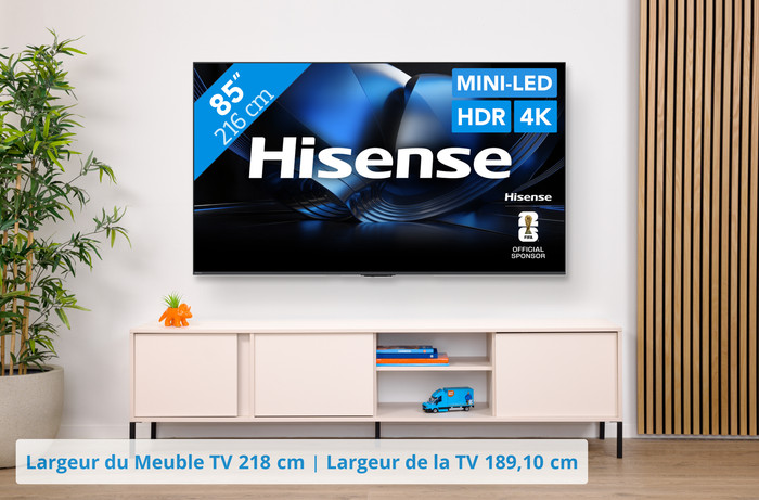Hisense ULED 85" U79SE (2026) visuel Coolblue 1