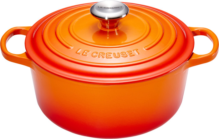 Le Creuset Signature Cocotte Ronde 24 cm Volcanique Main Image