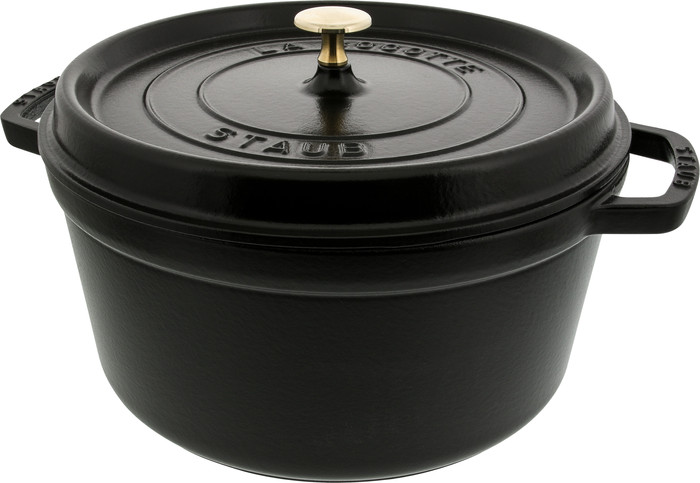 Staub Cocotte Ronde 28 cm Noir Main Image