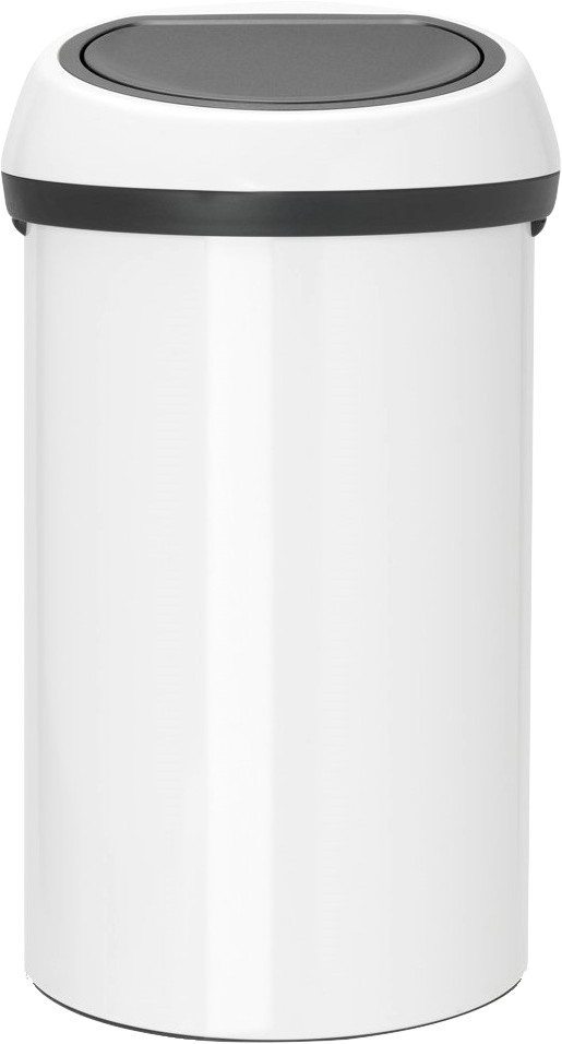 Brabantia Touch Bin 60 Litres Blanc Main Image
