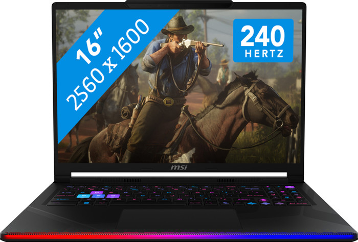 MSI Raider 16 Max HX OLED B2WI-035BE Azerty Main Image