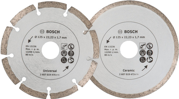 Bosch Diamond disc 125 mm 2 pieces Main Image