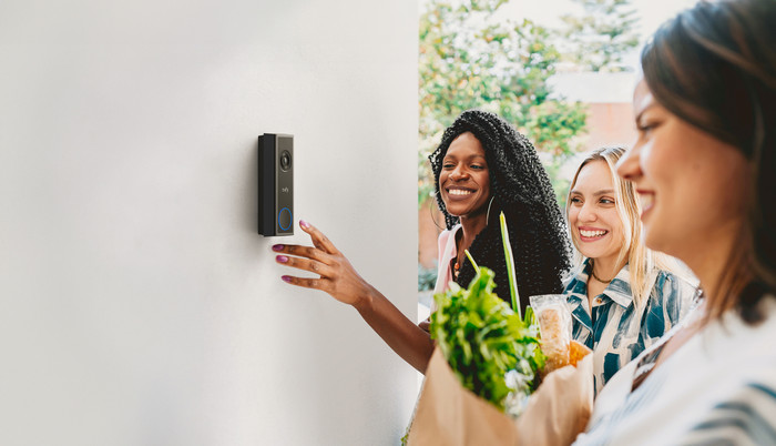 Eufy Video Doorbell C31 product in gebruik