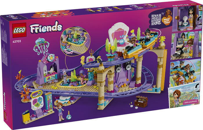 LEGO Friends - Les Montagnes Russes des Sirènes 42703 emballage