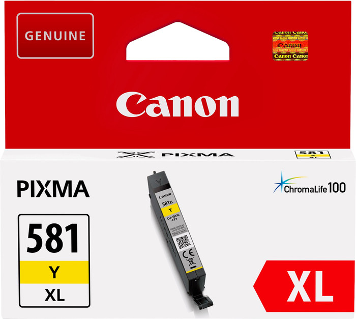 Canon CLI-581XL Cartridge Geel Main Image