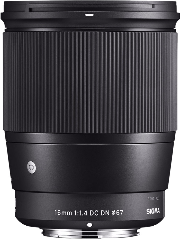 Sigma 16mm f/1.4 DC DN Contemporary E-Mount Main Image
