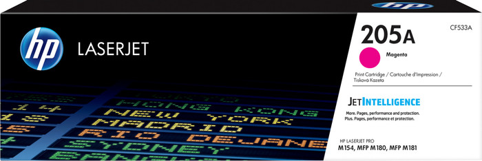 HP 205A Toner Cartridge Magenta Main Image