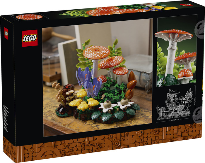LEGO Botanicals Bospaddenstoelen 11505 verpakking
