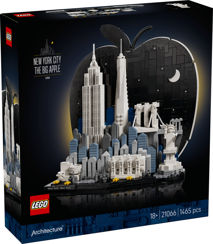 LEGO Architecture - New York, la Grosse Pomme 21066 emballage