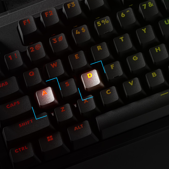 Logitech G PRO X2 RAPID TKL Gaming Toetsenbord Zwart Azerty detail