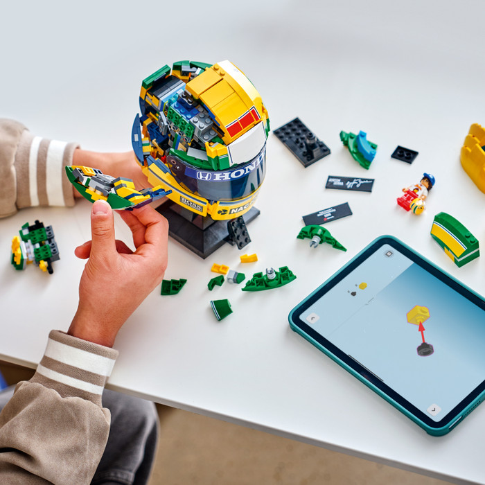 LEGO Editions - F1 Casque d'Ayrton Senna 43024 produit à l'usage