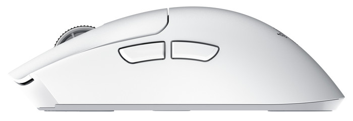 Razer Viper V4 Pro Souris Gamer Sans Fil Blanc côté gauche