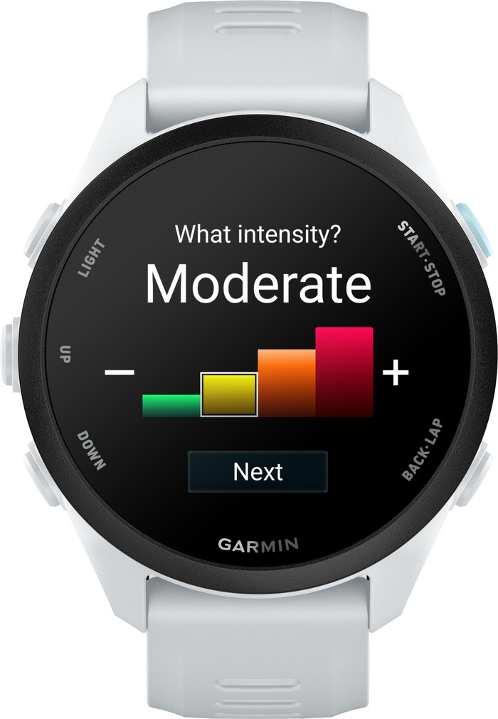 Garmin Forerunner 70 43 mm Wit voorkant