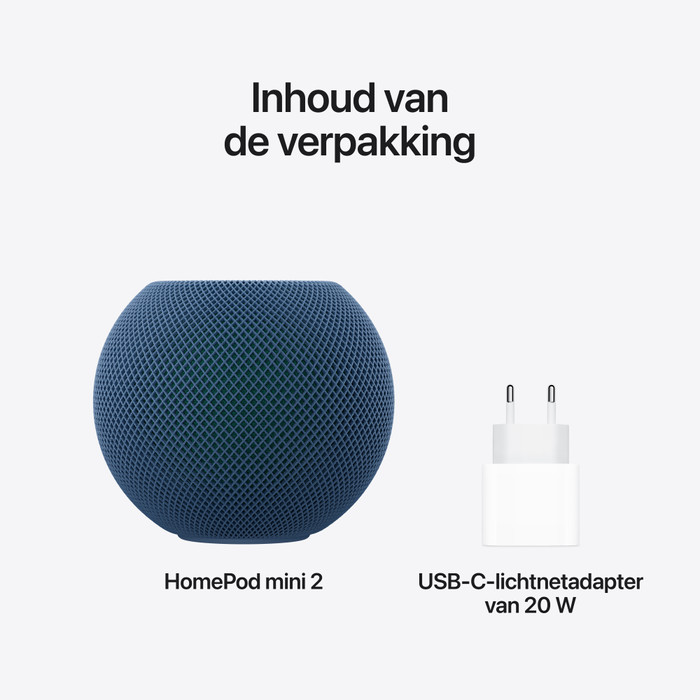 Apple HomePod mini 2 Bleu visuel fournisseur