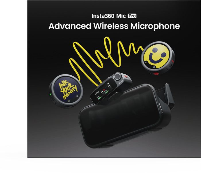 Insta360 Mic Pro Dual visual leverancier