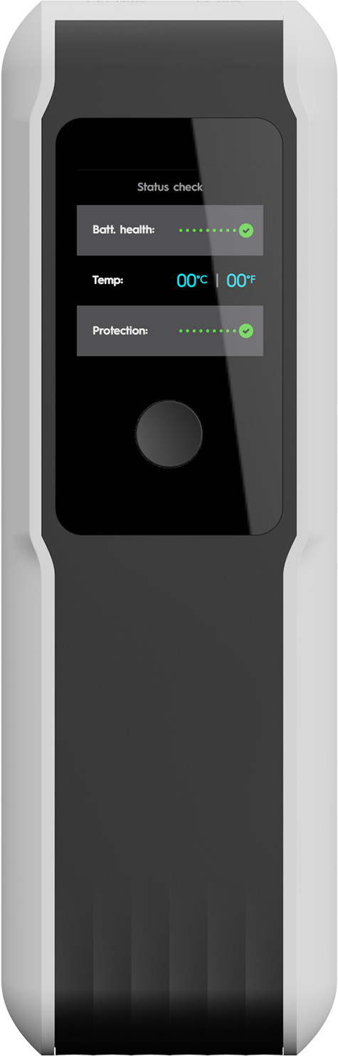 Xtorm NextGen Batterie Externe 140 W 27 000 mAh Blanc côté gauche