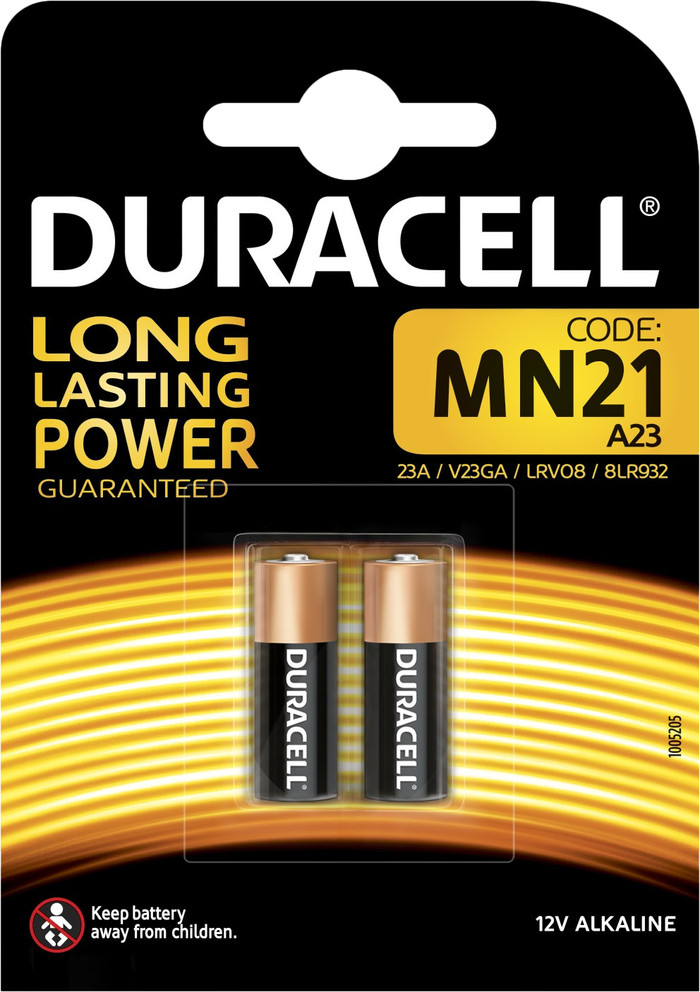 Duracell Specialty Pile alcaline MN21 12 V 2 pièces Main Image