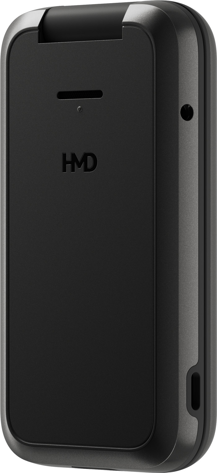 HMD 2660 Flip 128MB Zwart achterkant