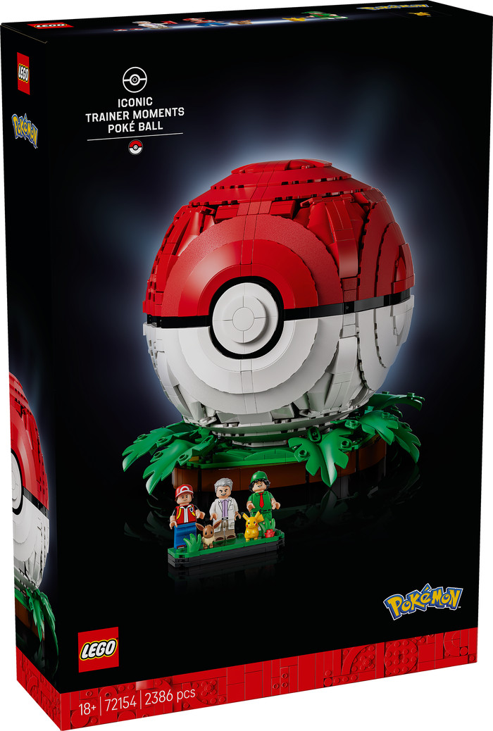 LEGO Pokémon Pokéball met Trainer scènes 72154 verpakking