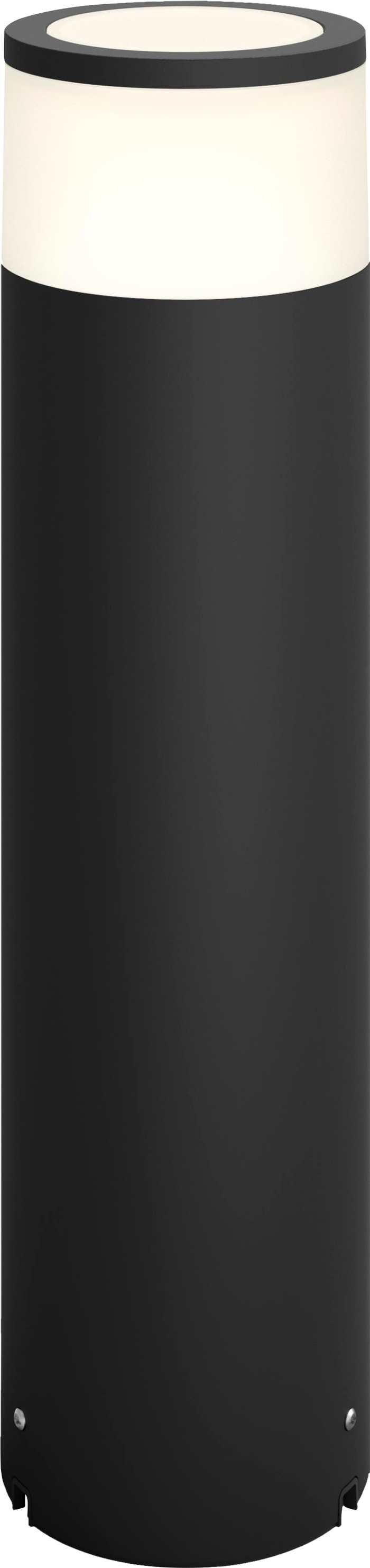 Philips Hue Calla sokkellamp White and Color Zwart hoog uitbreiding voorkant