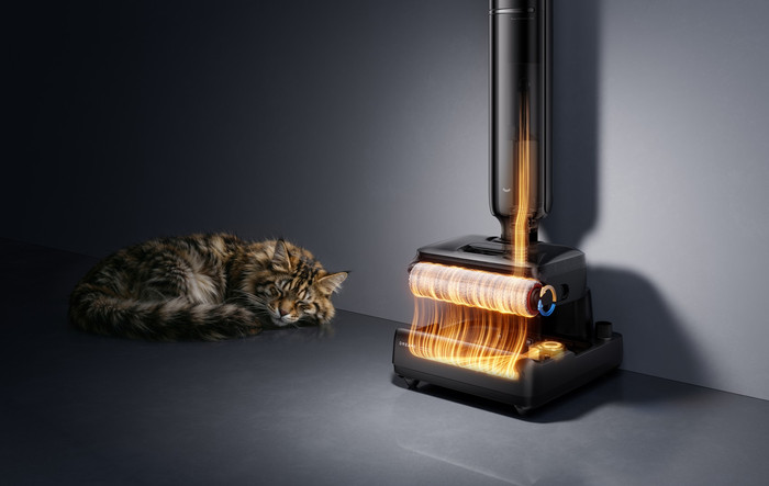 Dreame T12 Pro product in gebruik