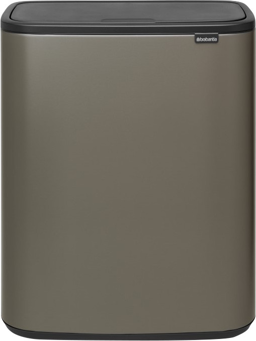 Brabantia Bo Touch Bin 60 Liter Platinum Main Image