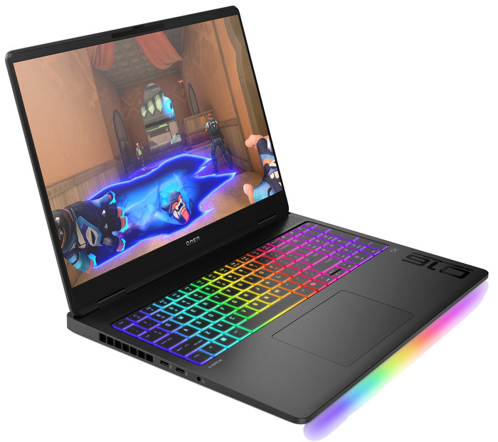 HP OMEN Max 16-ah0991nd Azerty linkerkant