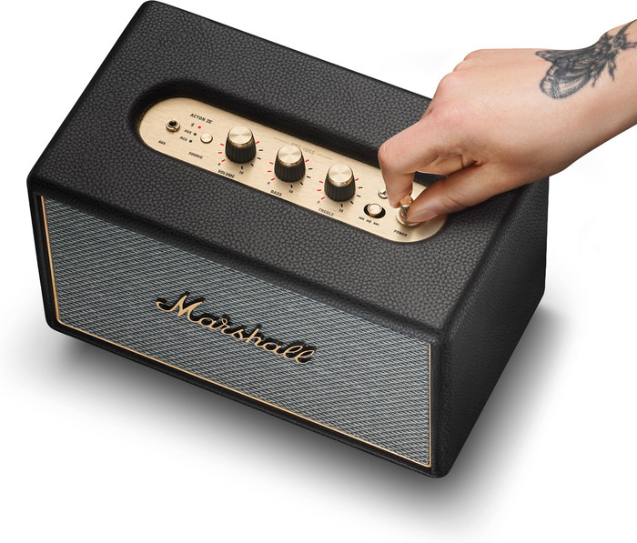 Marshall Acton IV BT Black bovenkant