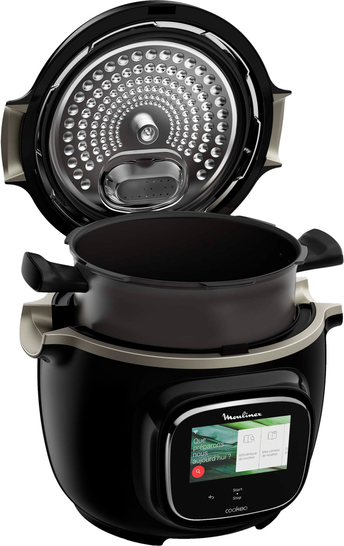 Moulinex Cookeo Touch Wifi CE902800 Zwart binnenkant