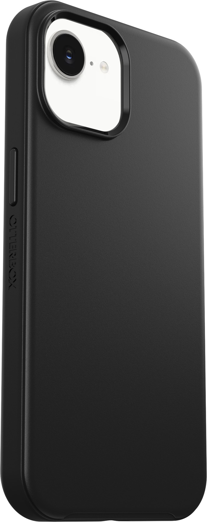 OtterBox Symmetry Apple iPhone 15 Back Cover Black with MagSafe right side