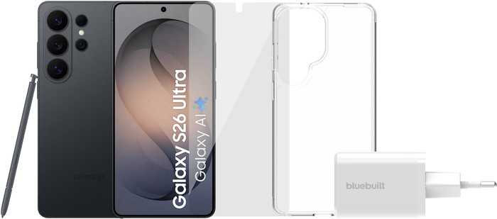 Samsung Galaxy S26 Ultra 256 Go Noir 5G + Pack d'Accessoires Complet Main Image