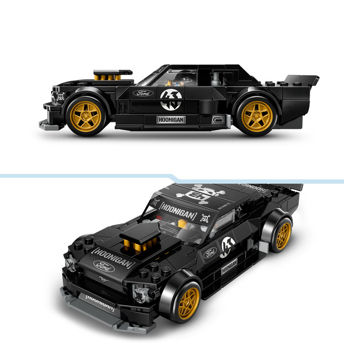 LEGO Speed Champions Ken Block's '65 Ford Mustang Hoonicorn V1 77262 detail