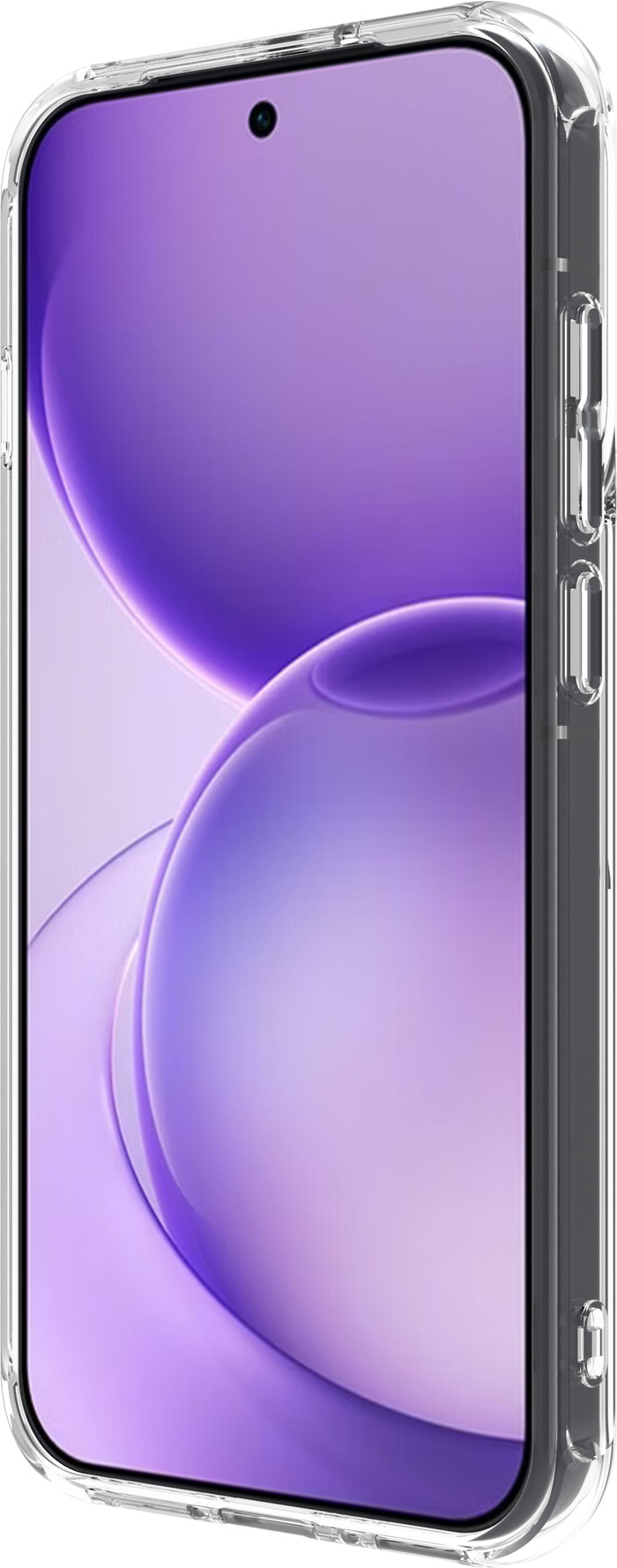 BlueBuilt Protective Back Cover OPPO Reno16 Transparant linkerkant