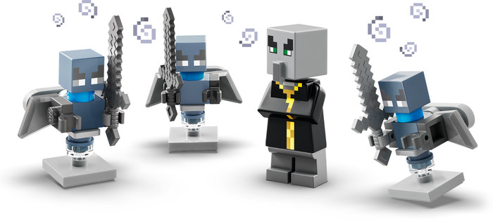 LEGO Minecraft - L'Évocateur à l'Attaque du Village 21596 détail