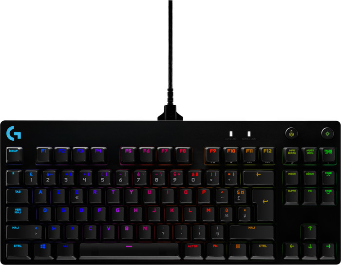 Logitech G PRO GX Blue Mechanical Gaming Keyboard AZERTY Main Image