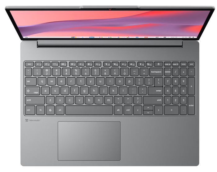 Lenovo Chromebook Plus 15ITN10 83T10038MB Azerty bovenkant