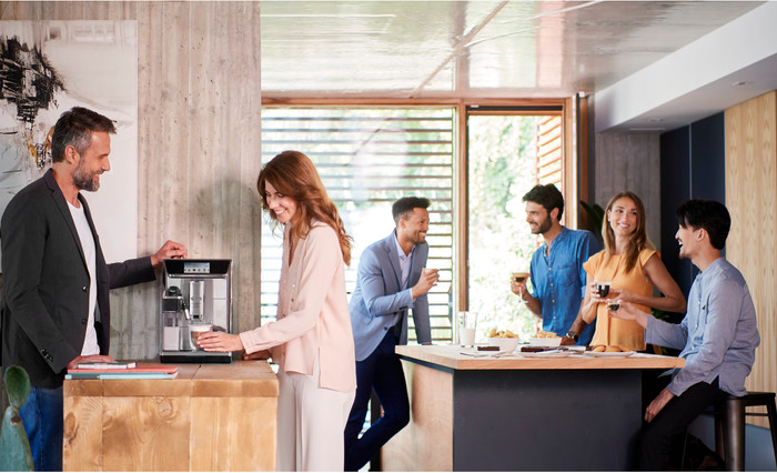 De'Longhi PrimaDonna Elite Experience ECAM 650.85.MS product in gebruik
