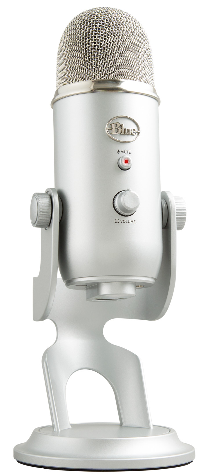 Blue Yeti Silver voorkant
