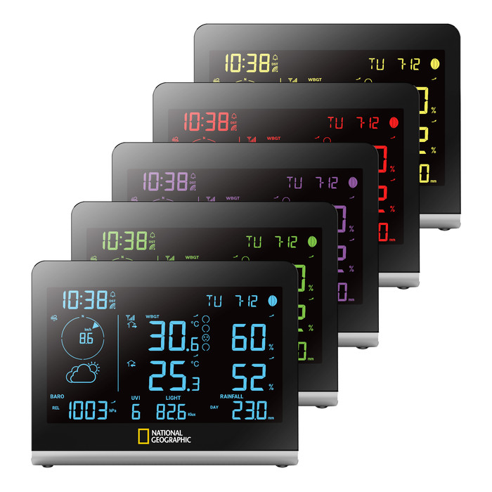 National Geographic Draadloos Weerstation SC 8-in-1 Buitensensor samengesteld product