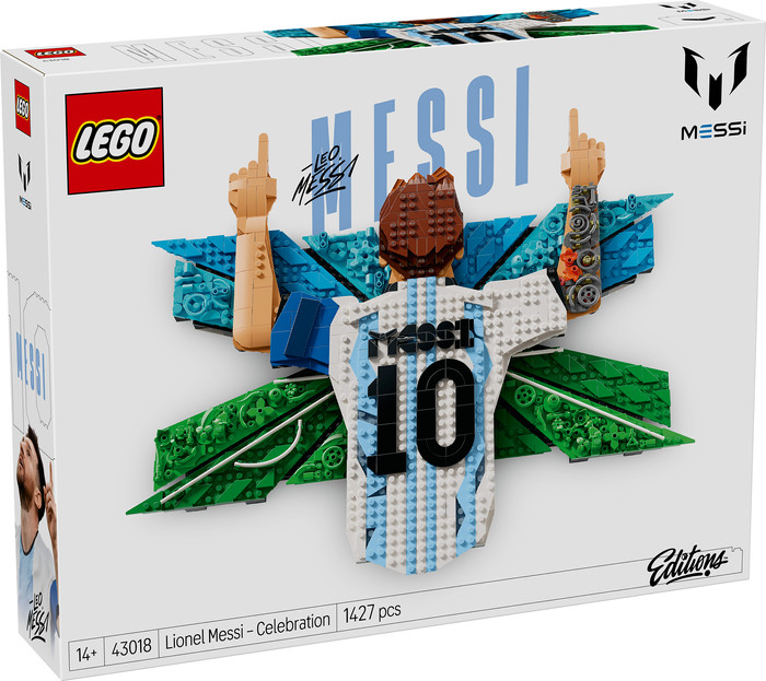 LEGO Editions Lionel Messi Viering 43018 verpakking