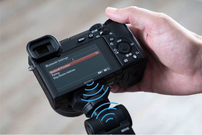 Sony GP-VPT2BT product in gebruik