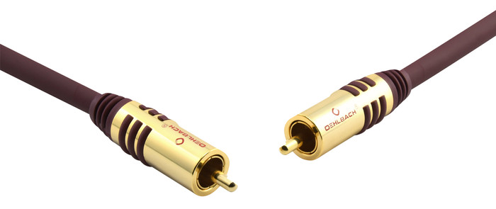 Oehlbach NF Subwooferkabel 2 meter detail