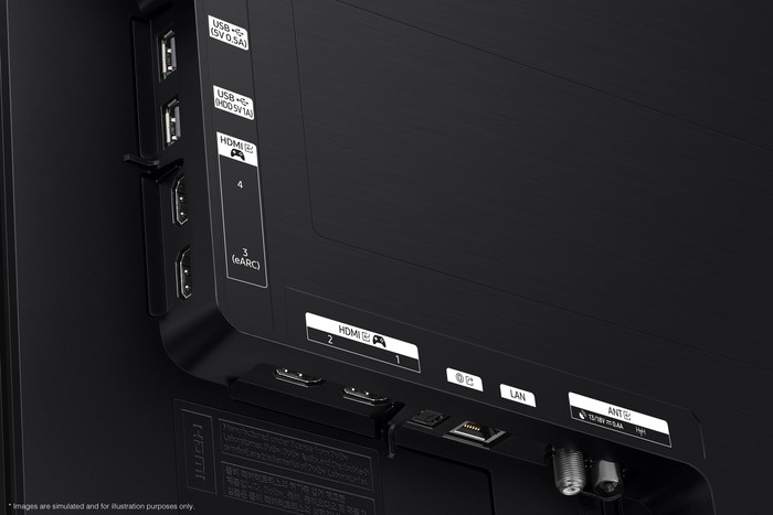 Samsung OLED 65" S90H (2026) detail